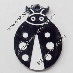 Acrylic Pendants, 18x24mm Hole:1.5mm, Sold by Bag  