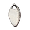 Pendant, Zinc Alloy Jewelry Findings, Horse Eye 4x9mm, Sold by Bag  