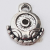 Pendant, Zinc Alloy Jewelry Findings, 10x12mm, Sold by Bag  