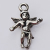 Pendant, Zinc Alloy Jewelry Findings, 14x19mm, Sold by Bag  