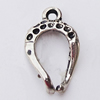 Pendant, Zinc Alloy Jewelry Findings, 10x17mm, Sold by Bag  