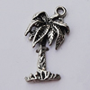 Pendant, Zinc Alloy Jewelry Findings, Tree 10x21mm, Sold by Bag  