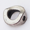 Beads, Zinc Alloy Jewelry Findings, 8mm Hole:1.5mm, Sold by Bag  