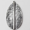 Pendant, Zinc Alloy Jewelry Findings, 24x25mm, Sold by Bag