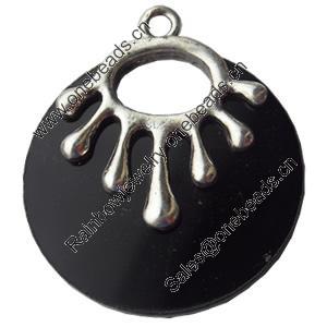 Pendant, Zinc Alloy Jewelry Findings, 23x26mm, Sold by Bag