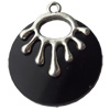 Pendant, Zinc Alloy Jewelry Findings, 23x26mm, Sold by Bag