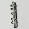 Connectors, Zinc Alloy Jewelry Findings, 8x42mm, Sold by Bag