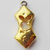 Copper Pendant Jewelry Findings Lead-free, 11x27mm, Sold by Bag