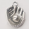 Pendant, Zinc Alloy Jewelry Findings, Hand 14x20mm, Sold by Bag