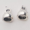 Pendant, Zinc Alloy Jewelry Findings, 6x6mm Hole:2mm, Sold by Bag