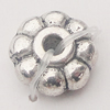 Spacer Zinc Alloy Jewelry Findings, 8x8mm, Sold by Bag