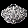 Pendant, Zinc Alloy Jewelry Findings, Sector 31x25mm, Sold by Bag