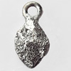 Pendant, Zinc Alloy Jewelry Findings, 8x15mm, Sold by Bag