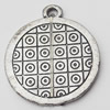 Pendant, Zinc Alloy Jewelry Findings, 18x22mm, Sold by Bag