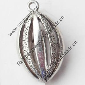 Copper Pendant Jewelry Findings Lead-free, 13x23mm, Sold by Bag