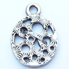 Pendant, Zinc Alloy Jewelry Findings, 12x16mm, Sold by Bag