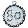 Pendant, Zinc Alloy Jewelry Findings, 21x24mm, Sold by Bag