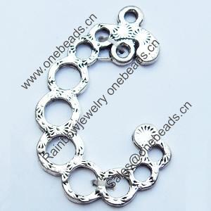 Pendant, Zinc Alloy Jewelry Findings, 20x30mm, Sold by Bag