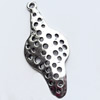 Pendant, Zinc Alloy Jewelry Findings, 18x41mm, Sold by Bag
