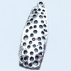 Pendant, Zinc Alloy Jewelry Findings, 14x40mm, Sold by Bag