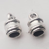 Pendant, Zinc Alloy Jewelry Findings, 5x8mm Hole:2mm, Sold by Bag
