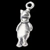 Pendant, Zinc Alloy Jewelry Findings, Animal 7x22mm, Sold by Bag