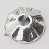 Beads, Zinc Alloy Jewelry Findings, 7.5x7.5mm Hole:2mm, Sold by Bag