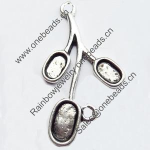 Connector, Zinc Alloy Jewelry Findings, 19x34mm, Sold by Bag