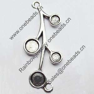 Connector, Zinc Alloy Jewelry Findings, 15x38mm, Sold by Bag