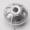 Beads, Zinc Alloy Jewelry Findings, 10mm Hole:2mm, Sold by Bag