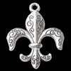 Pendant, Zinc Alloy Jewelry Findings, 21x26mm, Sold by Bag