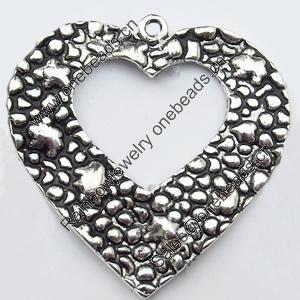 Pendant, Zinc Alloy Jewelry Findings, 36x36mm, Sold by Bag