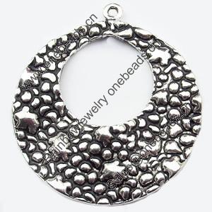 Pendant, Zinc Alloy Jewelry Findings, 35x40mm, Sold by Bag