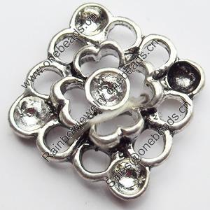 Connector, Zinc Alloy Jewelry Findings, 18mm, Sold by Bag