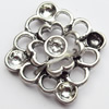 Connector, Zinc Alloy Jewelry Findings, 18mm, Sold by Bag