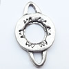 Connector, Zinc Alloy Jewelry Findings, 13x22mm, Sold by Bag
