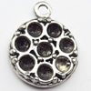 Pendant, Zinc Alloy Jewelry Findings, 16x20mm, Sold by Bag  