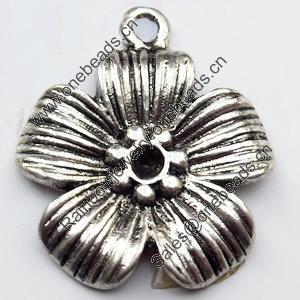 Pendant, Zinc Alloy Jewelry Findings, 20x24mm, Sold by Bag  