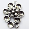 Pendant, Zinc Alloy Jewelry Findings, 20x25mm, Sold by Bag  