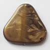 Antique Bronze Acrylic Beads, Triangle, 25x23mm, Sold by Bag