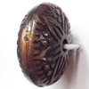 Antique Bronze Acrylic Beads, Rondelle, 8x16mm, Sold by Bag