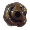 Antique Bronze Acrylic Beads, 15mm, Sold by Bag