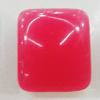 Imitate Jade Resin Cabochons, Rectangle 9x11mm, Sold by Bag