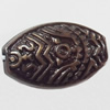 Antique Bronze Acrylic Beads, 22x14mm, Sold by Bag  