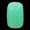 Imitate Jade Resin Cabochons, Rectangle 9x15mm, Sold by Bag