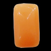 Imitate Jade Resin Cabochons, Rectangle 11x19mm, Sold by Bag