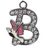 Zinc Alloy Enamel Pendants, 31x42mm Hole:Approx 2.5mm, Sold by PC  