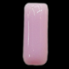 Imitate Jade Resin Cabochons, Rectangle 6x16mm, Sold by Bag  