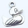 Pendant, Zinc Alloy Jewelry Findings, 16x18mm, Sold by Bag