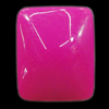 Imitate Jade Resin Cabochons, Rectangle 15x18mm, Sold by Bag